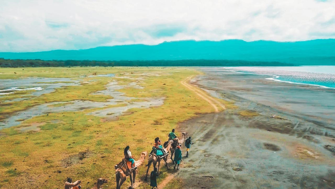 Mbweha Camp Lake Nakuru Elmenteita Luaran gambar