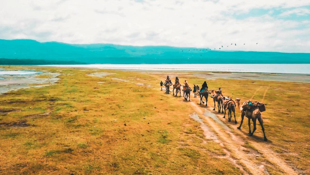Mbweha Camp Lake Nakuru Elmenteita Luaran gambar